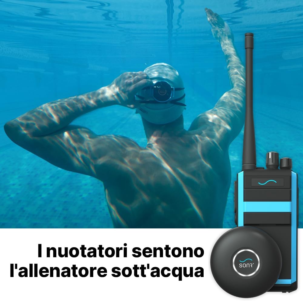 SONR Swim Coach Communicator, wasserdicht, Unterwasser-Kommunikator, Schwimmen, Trainer Geschenke, K