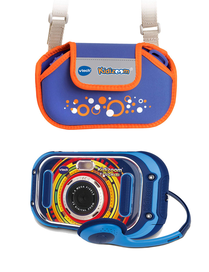Vtech 80-163594 KidiZoom Touch 5.0 blau inkl. Tragetasche