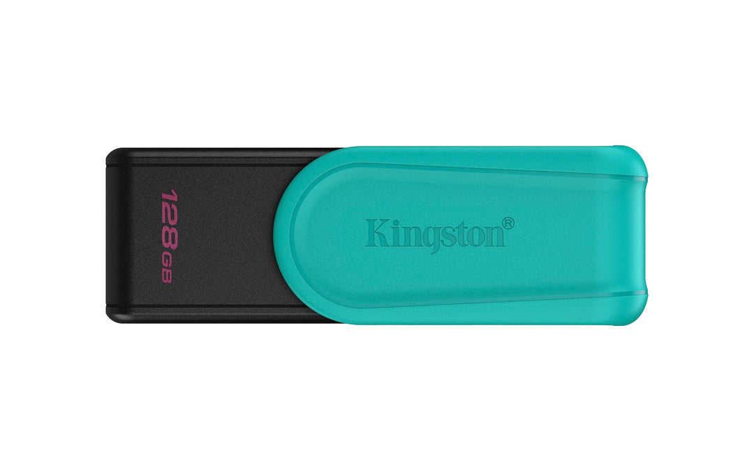 Kingston DataTraveler Exodia S USB-Stick - 128GB - USB 3.2 Gen 1 - USB Type A - Schwarz/Türkis - DTX