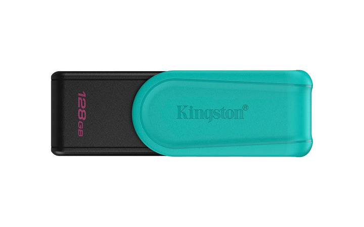 Kingston DataTraveler Exodia S USB-Stick - 128GB - USB 3.2 Gen 1 - USB Type A - Schwarz/Türkis - DTX