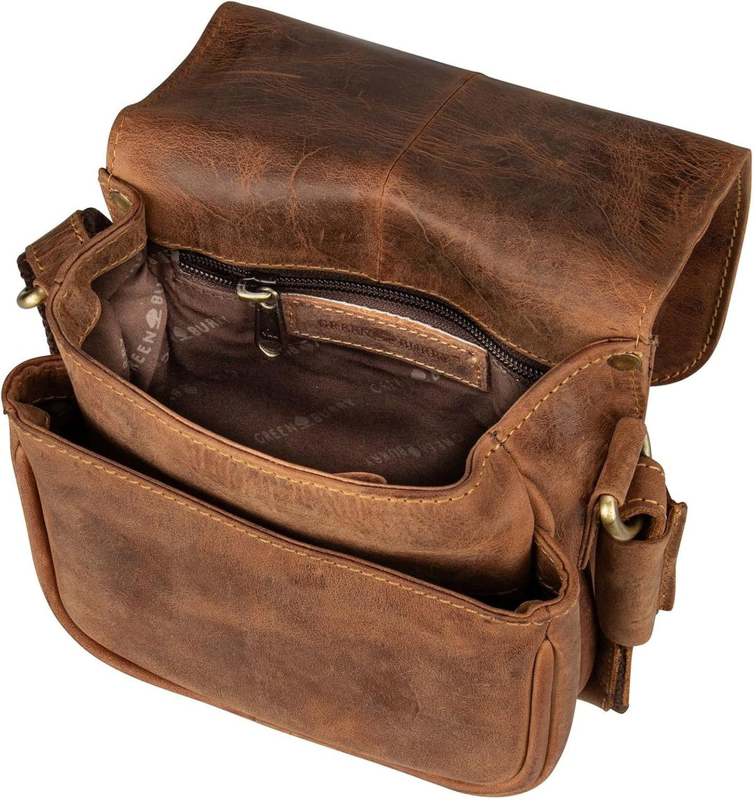 Greenburry Damen Vintage Tasche Einheitsgrösse Brown, Einheitsgrösse Brown