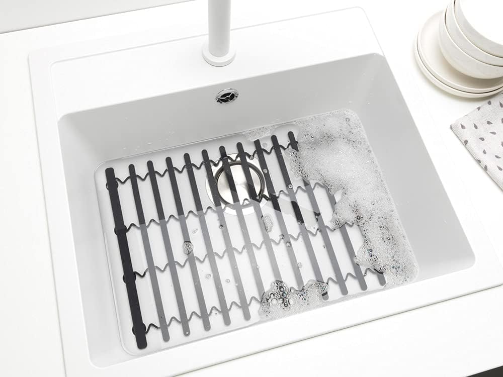 Brabantia Spülbeckenmatte Silikon Dunkelgrau One Size, 302589
