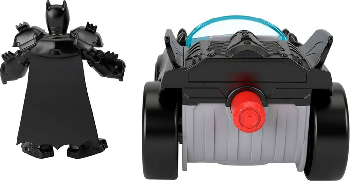 Fisher-Price Imaginext DC Super Friends Metal Force Batmobil Spielzeugauto, ca. 7,6 cm grosse Batman