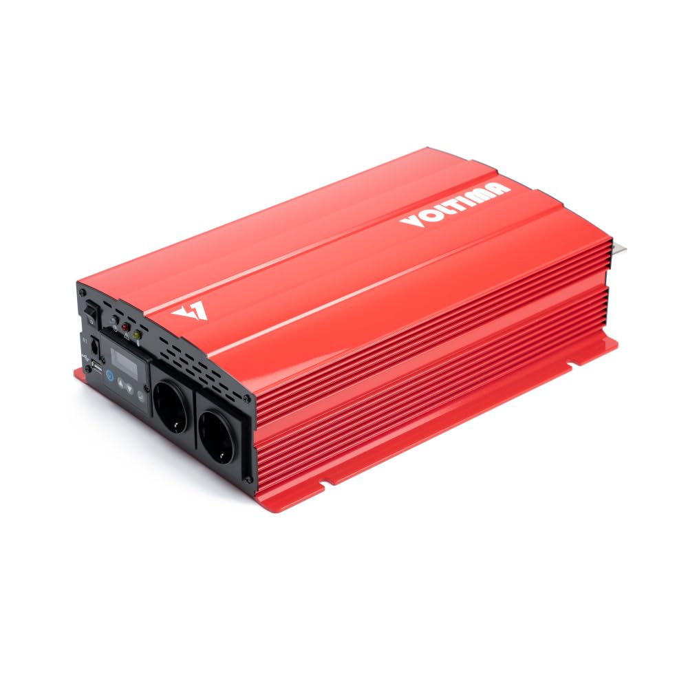 VOLTIMA VST102 Sinus-Inverter 1000W/12V Sinus-Wechselrichter mit NVS und USV