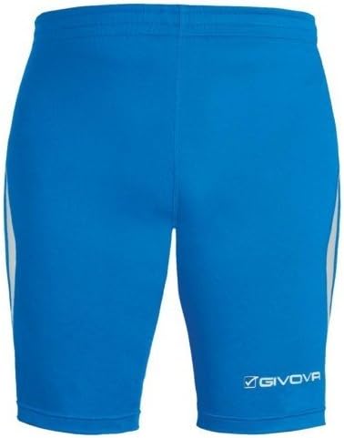 Givova Herren Kurze Laufhosen Hose M Blau, M Blau