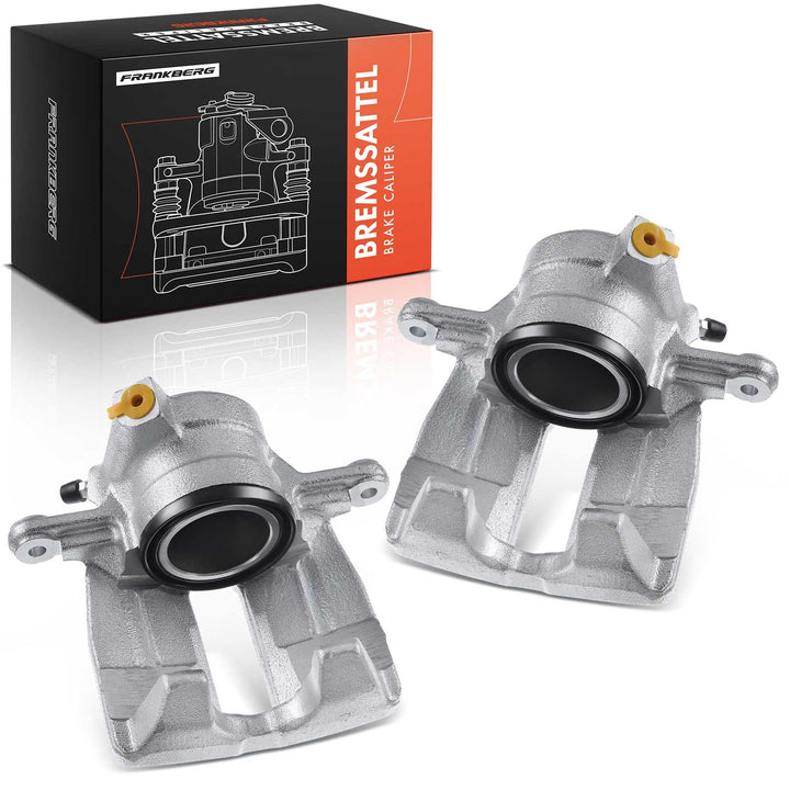 Frankberg 2x Bremssattel Bremszange Vorne Links Rechts Kompatibel mit C-Klasse 2000-2008 C-Klasse T-