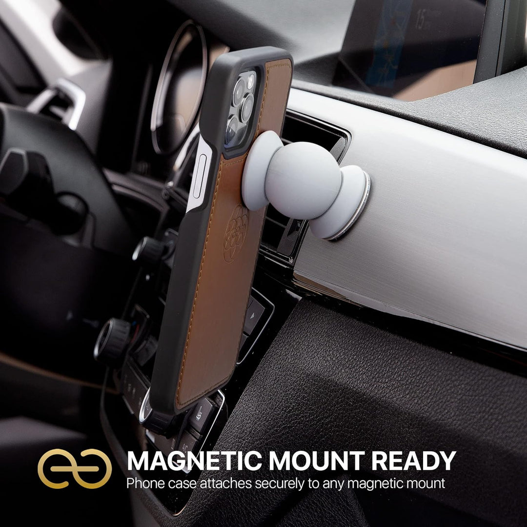 Dreem Fibonacci iPhone 13 Pro Max Brieftaschen-Etui / 2-in-1 stossfestes Etui und abnehmbares Folio