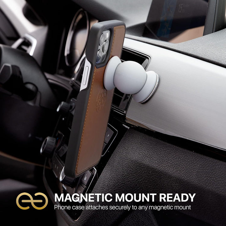 Dreem Fibonacci iPhone 13 Pro Max Brieftaschen-Etui / 2-in-1 stossfestes Etui und abnehmbares Folio