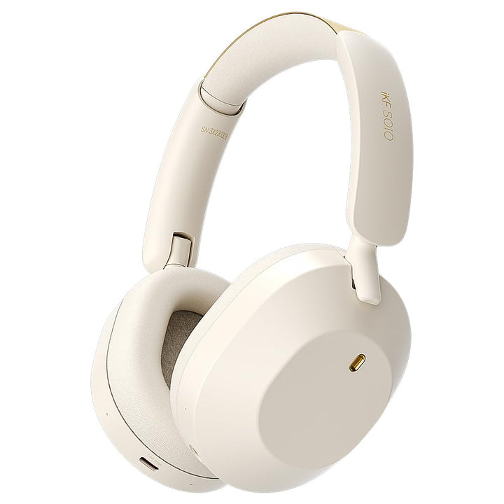 iKF Solo Aktive Noise Cancelling Kopfhörer Over-Ear Bluetooth 5.4, Hi-Res Audio Wireless & Wired Ove