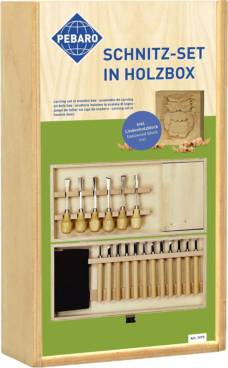 Holz-Schnitzbox