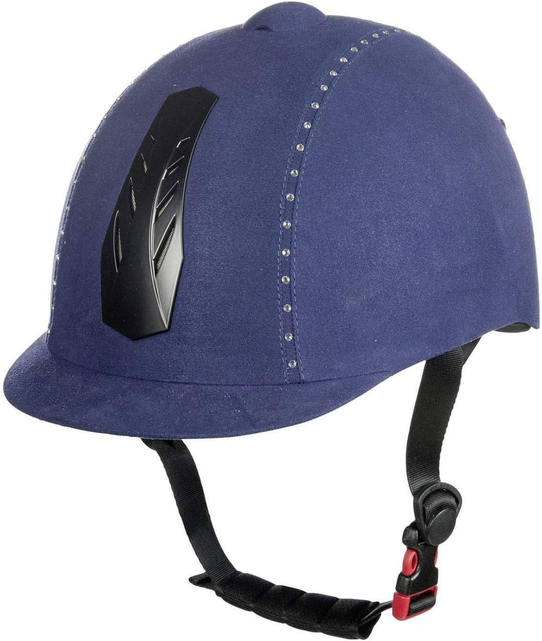 HKM Reithelm Reitkappe Kinderhelm 52-61 cm Modell Diamond 9100 schwarz L, 9100 schwarz L