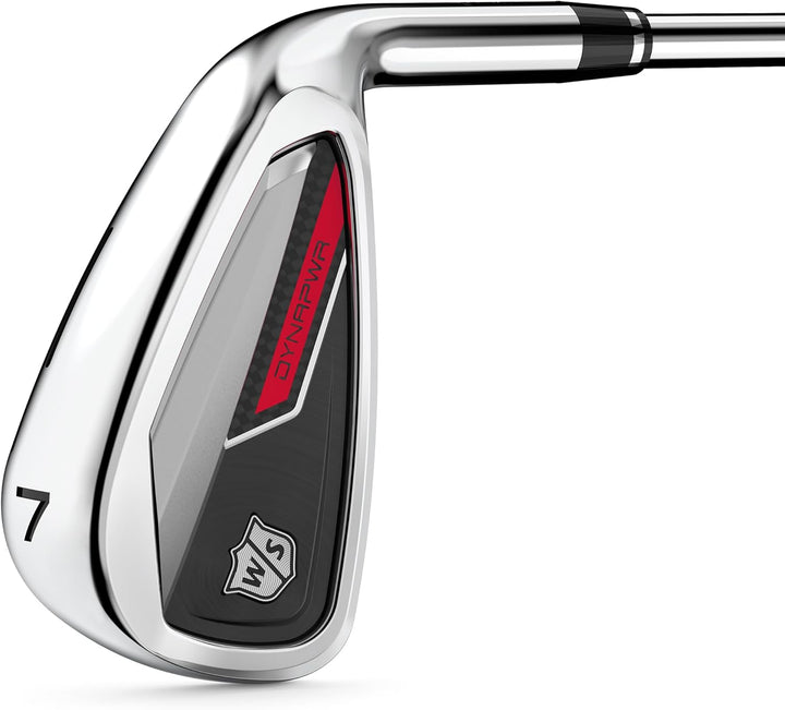 Wilson Staff Golfschläger, Dynapower Eisensatz 5-PW, GW, Stahl, Für Damen Rechts Graphit Senior 6 Gr