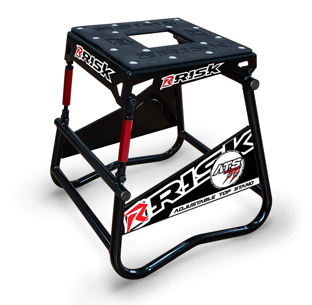 RISK Racing ATS 00381 ATS Magnetischer Motocross-/Dirtbike-Ständer, verstellbar, 42,5 x 40,6 x 43,2