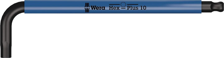 Wera 05073593001 950/9 Hex-Plus 1 SB Winkelschlüsselsatz, Mehrfarbig, metrisch, BlackLaser, 9-teilig