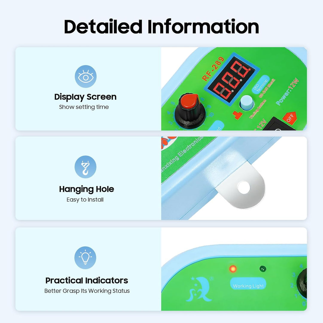 Hängende elektrische Wiegensteuerung Babyschaukel Controller Motor für Babys Federwiege,mit Einstell