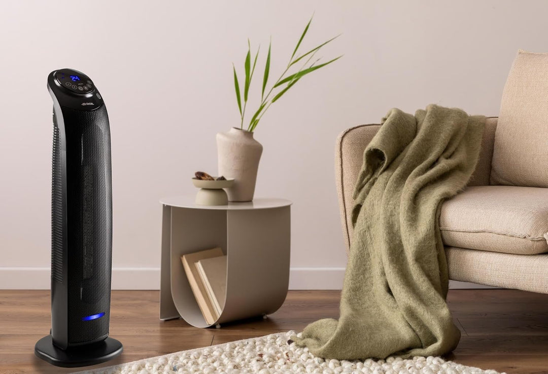 Ariete 8213 Turm-Heizlüfter, 2200 W, 3 Geschwindigkeitsstufen, Timer bis zu 8 Stunden, Ventilationsf