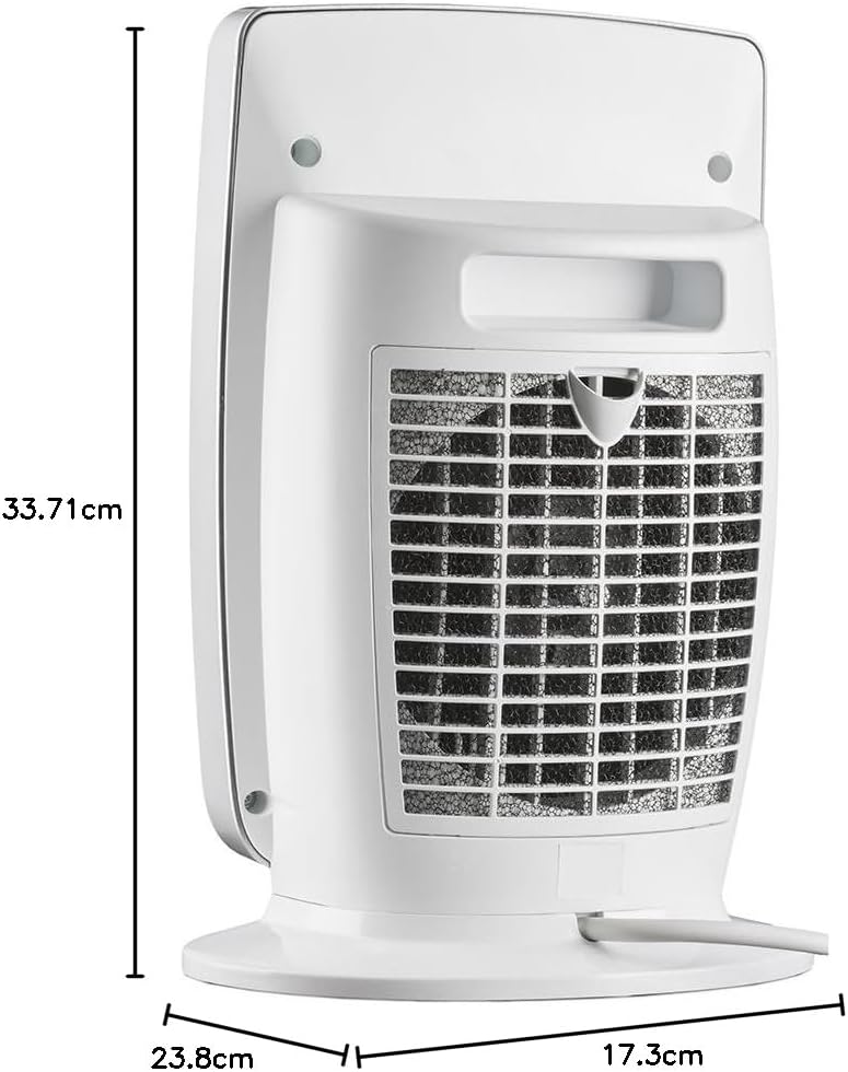 Olimpia Splendid 99449 Caldostile D Keramik Heizlüfter 2000 W mit Timer und Oszillationsfunktion, 60
