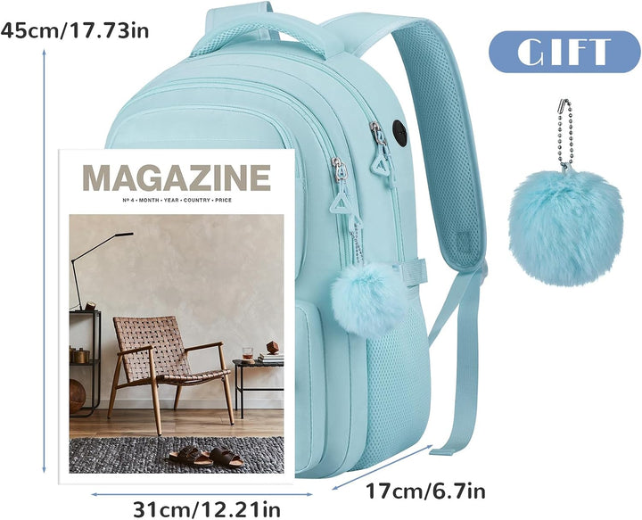 kadilong Rucksack Mädchen Teenager Schultasche Frauen Schulrucksack Studenten Rucksack Laptop Damen