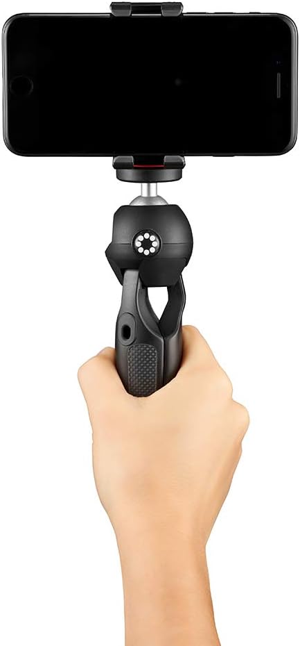 JOBY JB01560-BWW Handypod Mobile Mini Stativ und Handgriff (mit GripTight One Mount, für Smartphone,