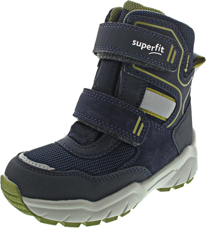 Superfit Jungen CULUSUK 2.0 warm gefütterte Gore-Tex Schneestiefel 25 EU Weit Blau Grün 8000, 25 EU