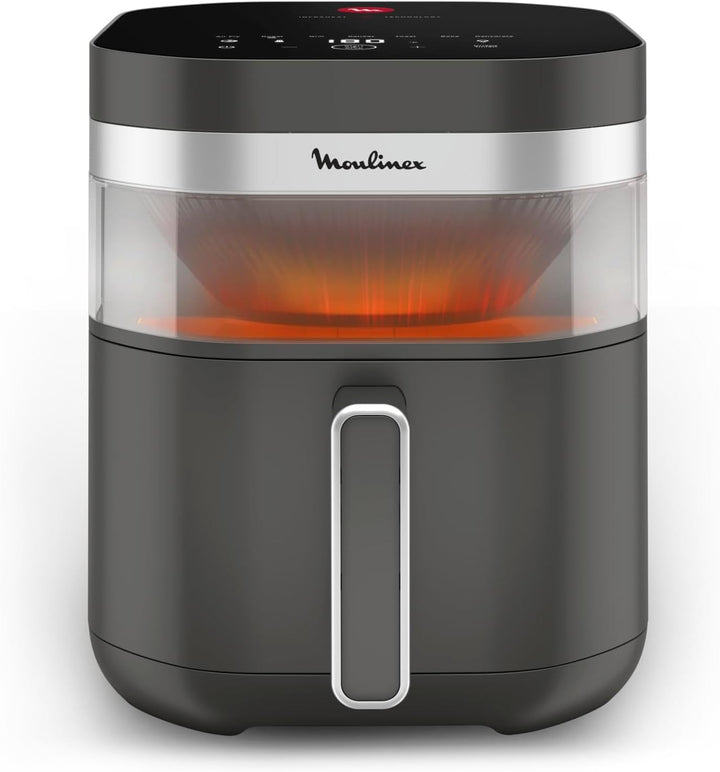 Moulinex Easy Fry Infrared 7L, Air Fryer, exklusive Infrarot-Technologie, schneller, gleichmässiger,