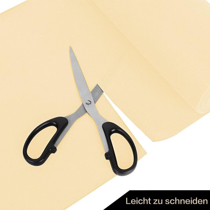 Tischdeckenrolle, 1 × 25M, Hellgelb, Einweg Vlies Stoffähnlich Tischdecke Rolle, Meterware Tischtuch