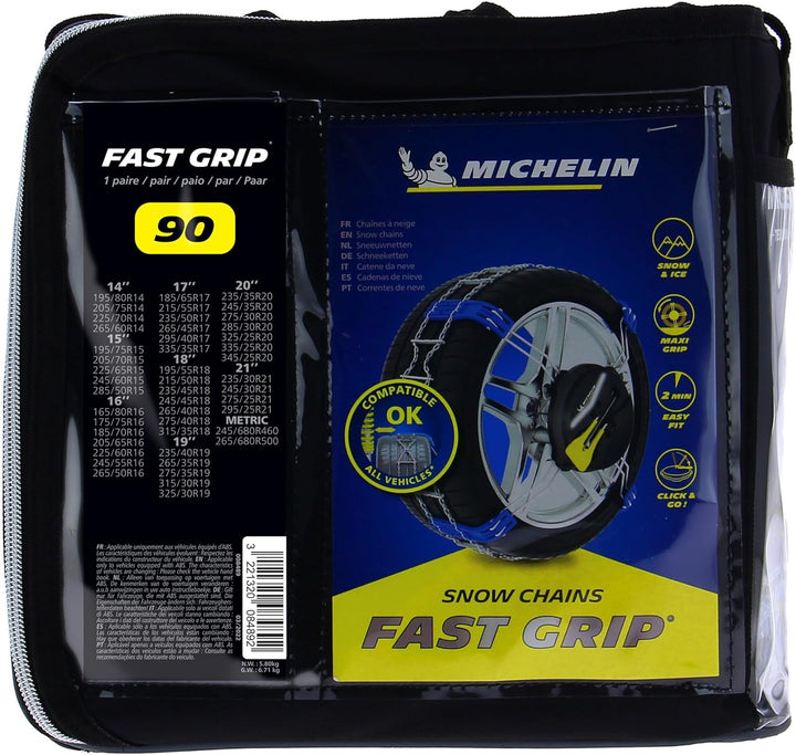 MICHELIN Fast Grip Front-Schneeketten N°90, N°90