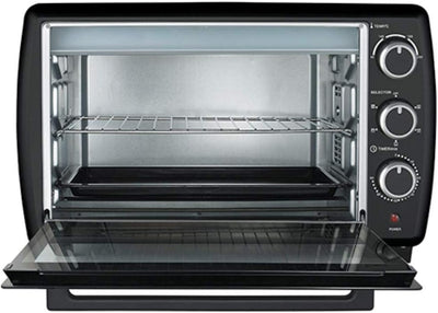 Backofen 1800W 42 L mit Umluft und Drehspiess Minibackofen 250°C Timer Mini