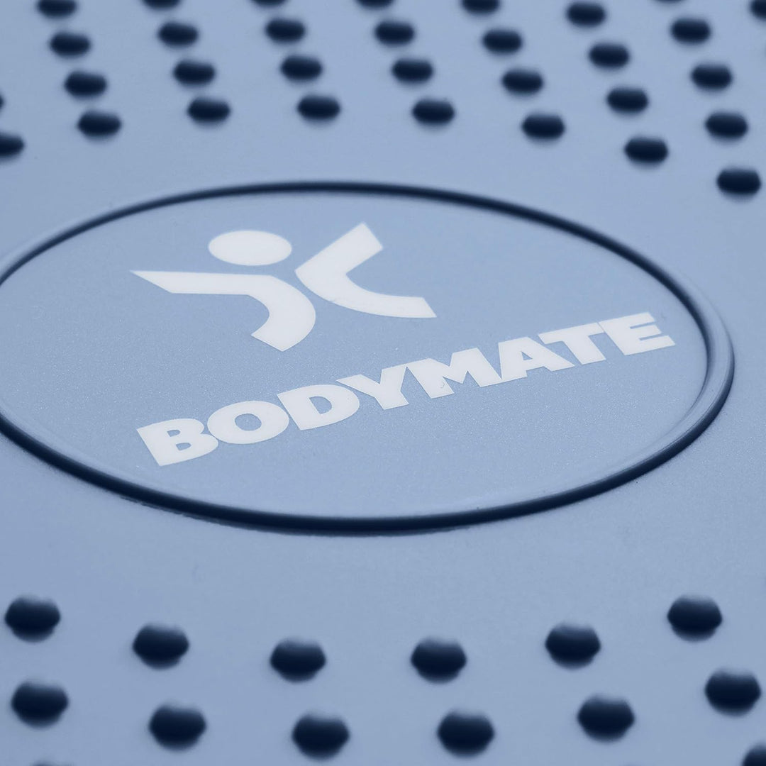 BODYMATE Ballsitzkissen inkl. Pumpe 34cm Durchmesser - Balance-Kissen, Luftkissen, Balance Pad, Nopp