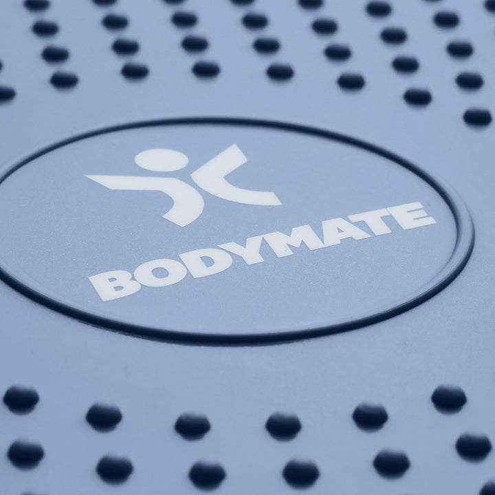 BODYMATE Ballsitzkissen inkl. Pumpe 34cm Durchmesser - Balance-Kissen, Luftkissen, Balance Pad, Nopp