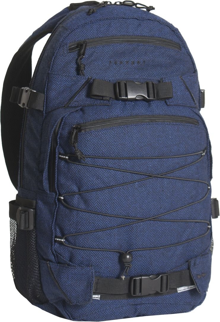 FORVERT Backpack New Louis Flannel Navy, Flannel Navy