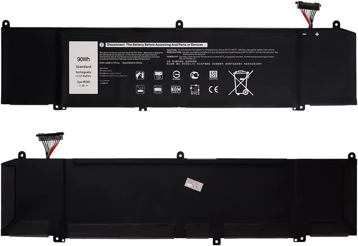 SwarKing Ersatz Akku Kompatibel mit [Dell] Alienware M15 M17 R1 G7 7590 7790 G5 5590-D2783W D2743B D