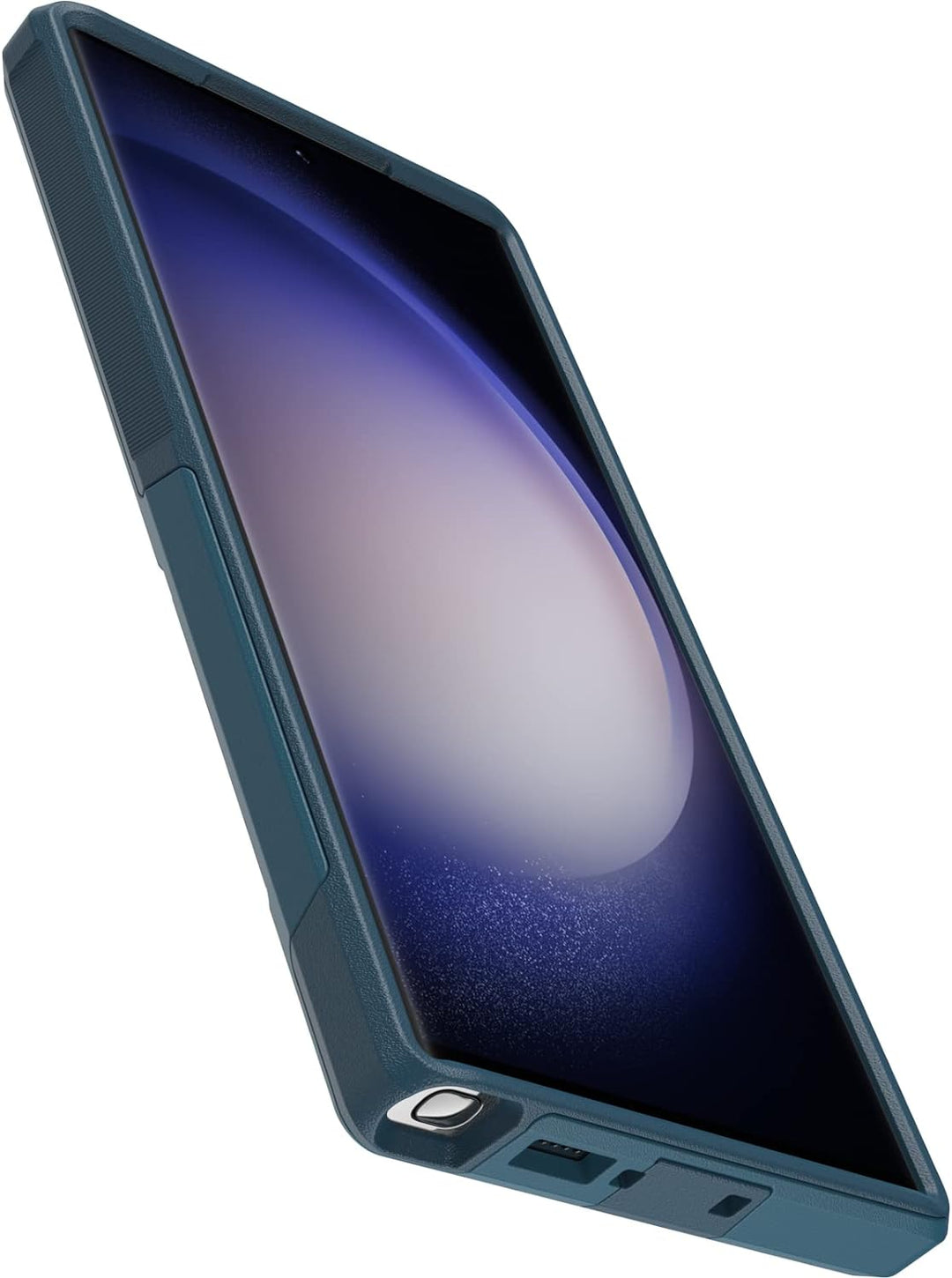 OtterBox Galaxy S23 Ultra Commuter Series Hülle – Don't Be Blue (Blau), schlank und robust, taschenf