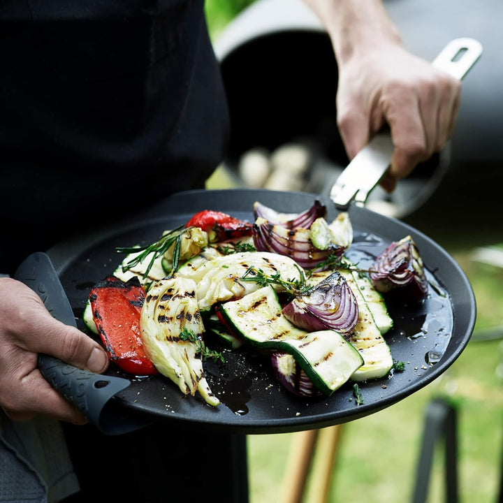 Morsø Griff für Brat- und Grillteller – Grillrostheber aus Stahl, Universal-Griff für Grillrost und