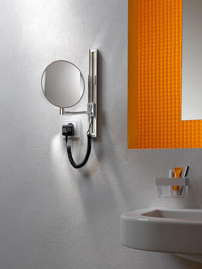 Emco 109500114 Rasier- und Kosmetikspiegel chrom unbeleuchtet, One