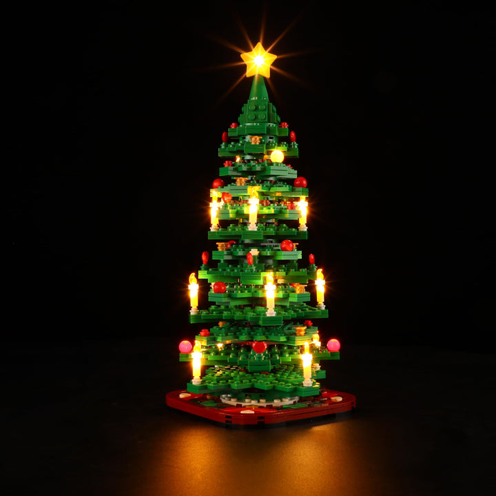 BRIKSMAX 40573 Led Licht für Lego Weihnachtsbaum - Compatible with Lego Bausteinen Modell - Ohne Leg
