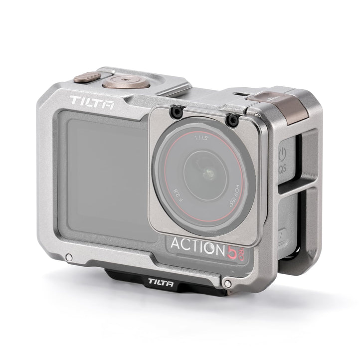 Tilta DJI Osmo Action 5 Pro Cage, Kamera-Käfig-Basisset Kompatibel mit DJI Osmo Action 3, Action 4,