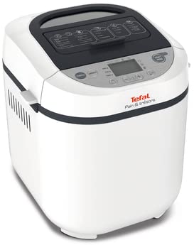 Tefal PF250135 700 W Schwarz Weiss Backwaren Kunststoff Schwarz Weiss 1 kg Glutenfreies Brot 500 g 1