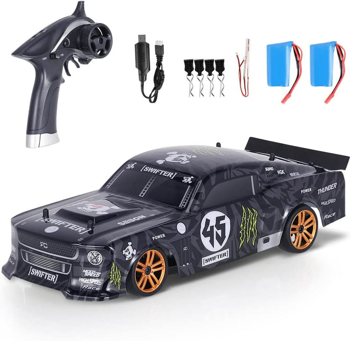 Goolsky RC Drift Car 1/18 2,4 GHz 4 WD 30 km/h Motor RC180 stark magnetisch RTR hohe Geschwindigkeit