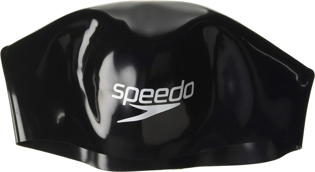 Speedo Unisex Erwachsene Fastskin Swimming Cap Schwimmkappe M Schwarz/Weiss, M Schwarz/Weiss