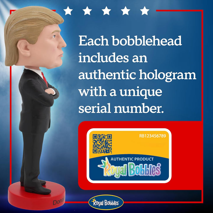 Royal Bobbles - Wackelkopffigur Donald Trump