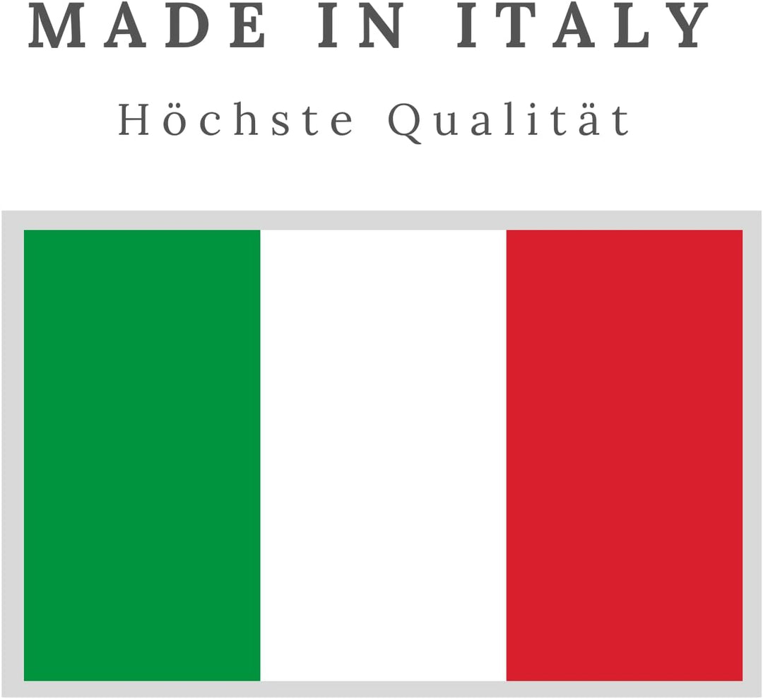 Frentree® Damen Echtleder Umhängetasche, Made in Italy, Crossbody Tasche Schultertasche mit silberne
