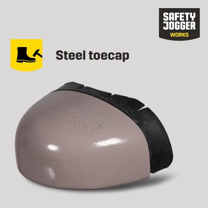 SAFETY JOGGER mit Stahlkappe Herren Leicht - S3 / S1P Arbeitsschuh für Damen, Rutschfeste Pannensich
