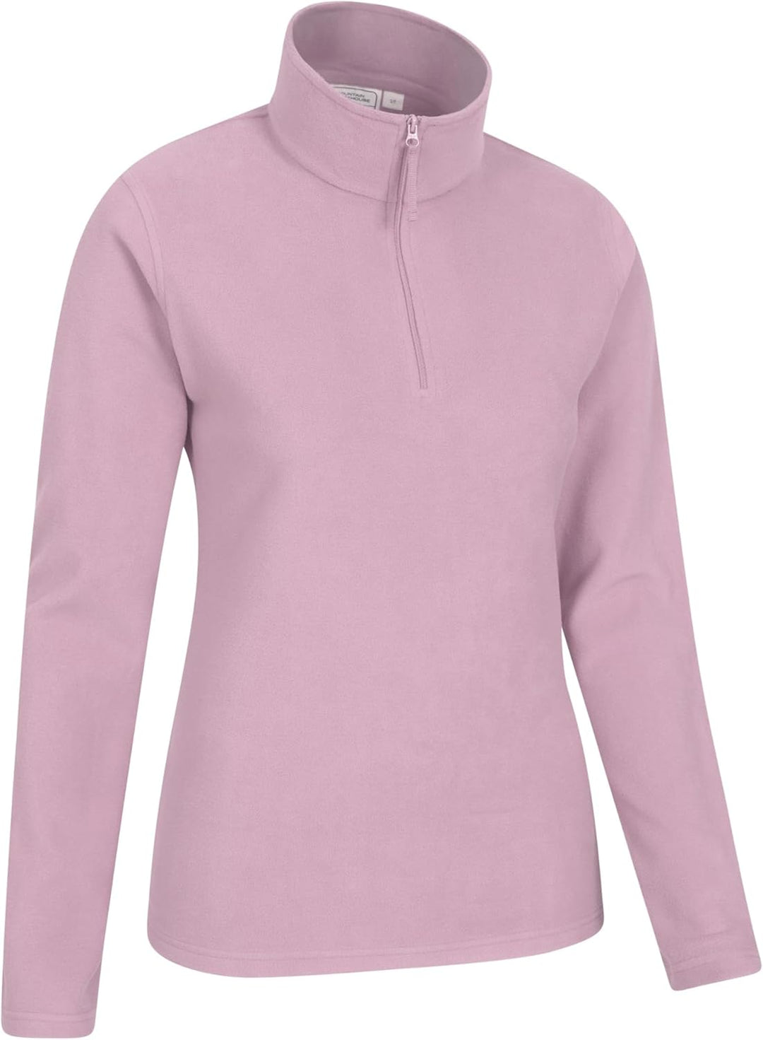 Mountain Warehouse Camber Womens Fleece - Lightweight Ladies Casual Sweater Top, Breathable, Zip Nec