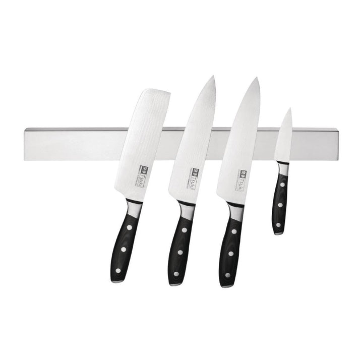 Vogue CP118 Edelstahl Magnetverschluss Messer Rack, 45,7 cm 460mm, 460mm
