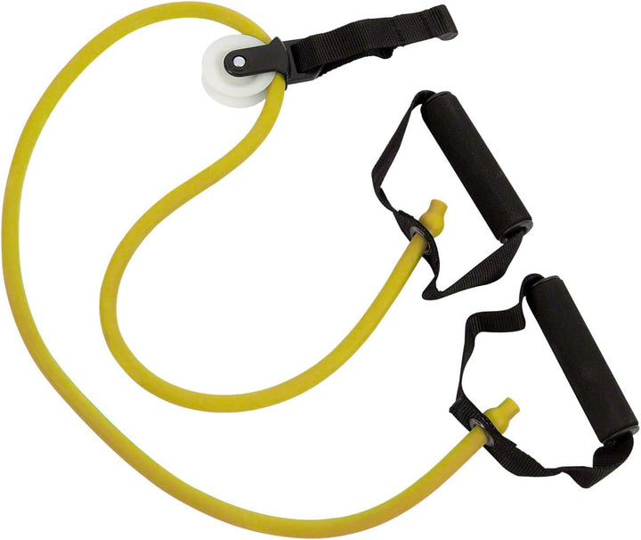 Shoulder Tube Pulley Fitness Tube Gymnastik Expander Training leicht - gelb, leicht - gelb