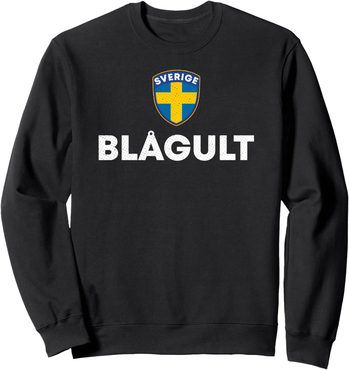 Schwedischer Fussballfan Sweatshirt