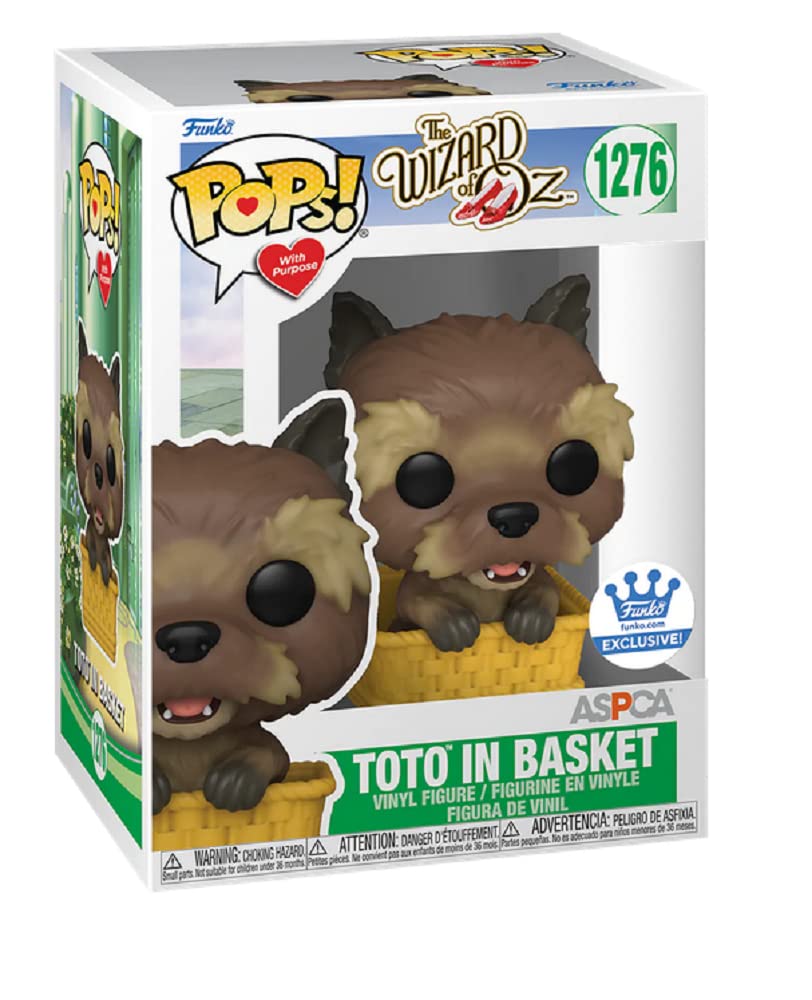 Funko The Wizard of Oz Toto in Basket Exclusive Pop Vinyl Figure 1276