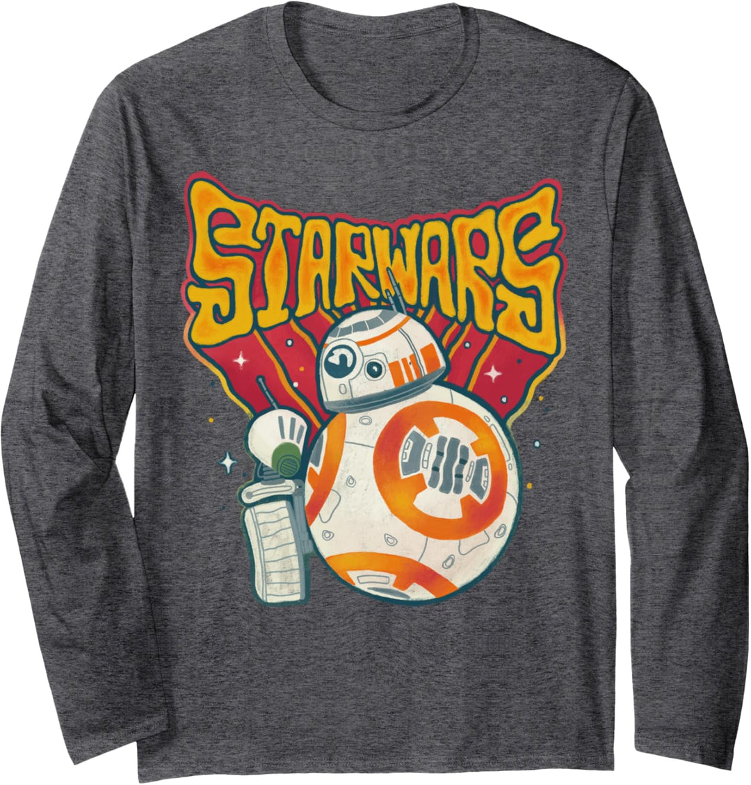 Star Wars The Rise Of Skywalker D-0 And BB-8 Portrait Langarmshirt