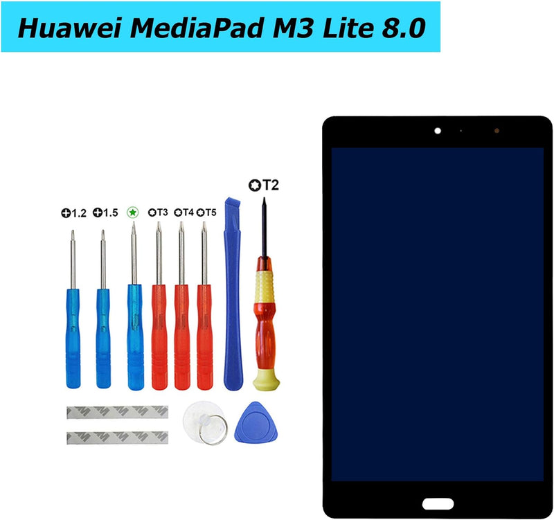 Vvsialeek Neu Ersatz LCD Display Kompatibel Für Huawei MediaPad M3 Lite 8.0 Zoll CPN-AL00 CPN-W09/ C